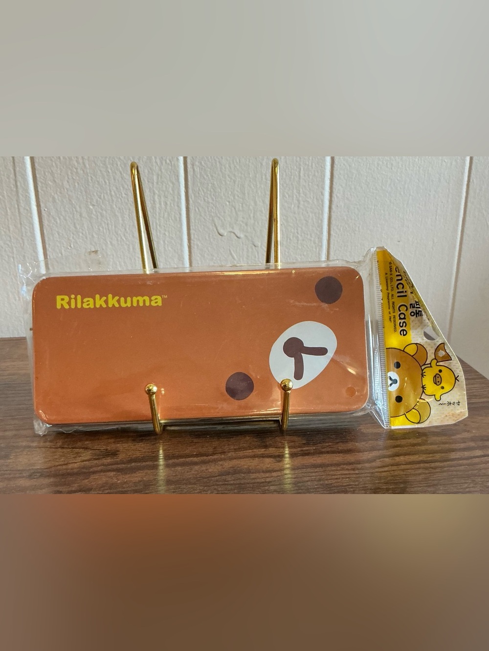 Vintage San-X Rilakkuma Pencil Case New Sealed Y2K Deadstock Rare Retro Face
